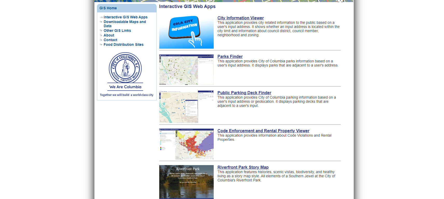 GIS Homepage